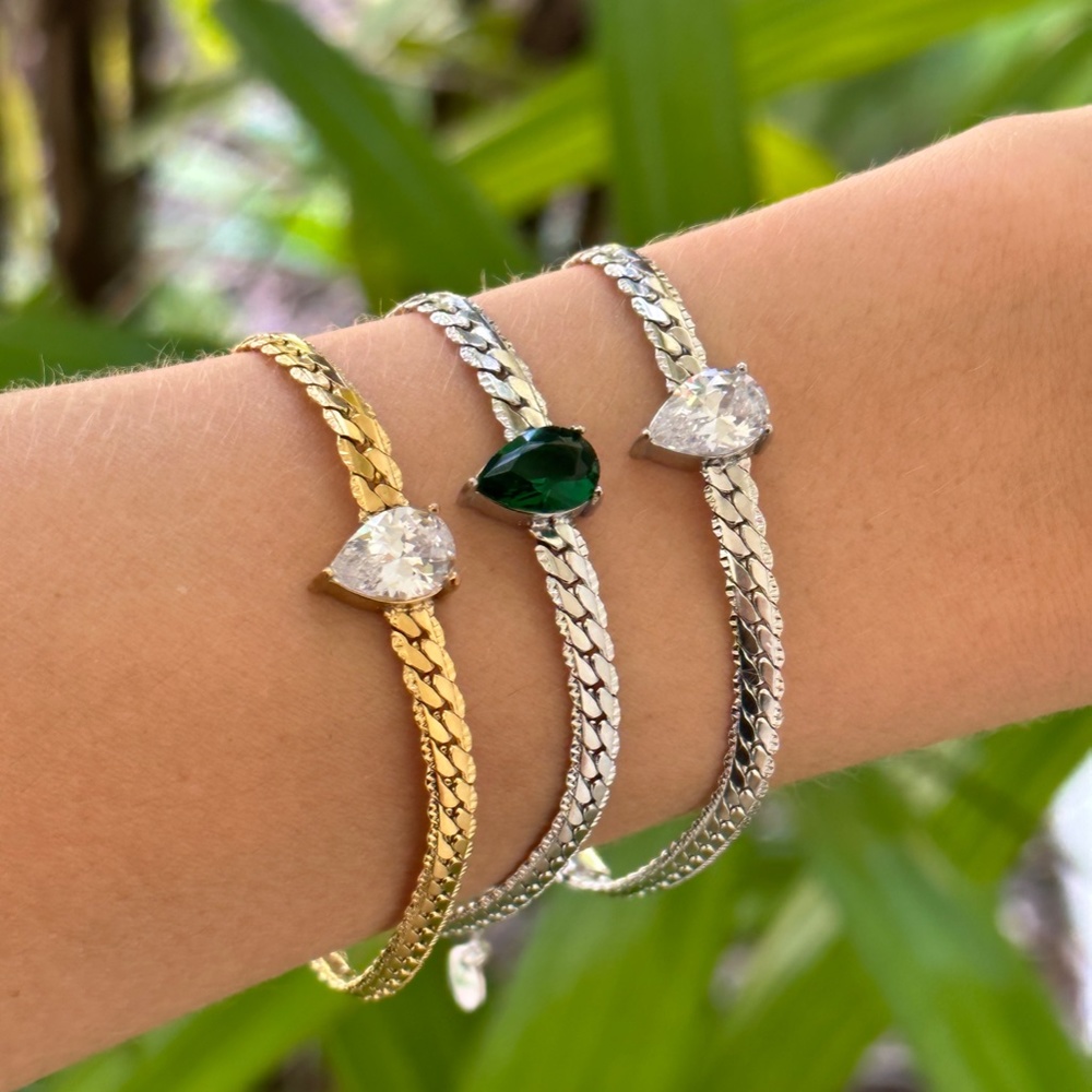 Studded Diamond Bracelets